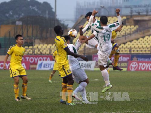 V.League 2017: Sông Lam Nghệ An hòa XSKT Cần Thơ 1 - 1 